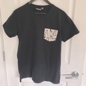 Naked and Famous Cat Pocket t-shirt